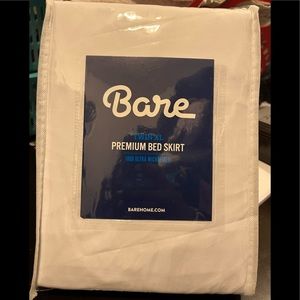 Twin extra large premium bedskirt